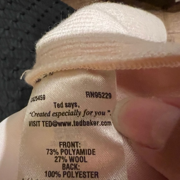 Ted Baker London Leelih contrasted wool blend vest - Picture 7 of 10